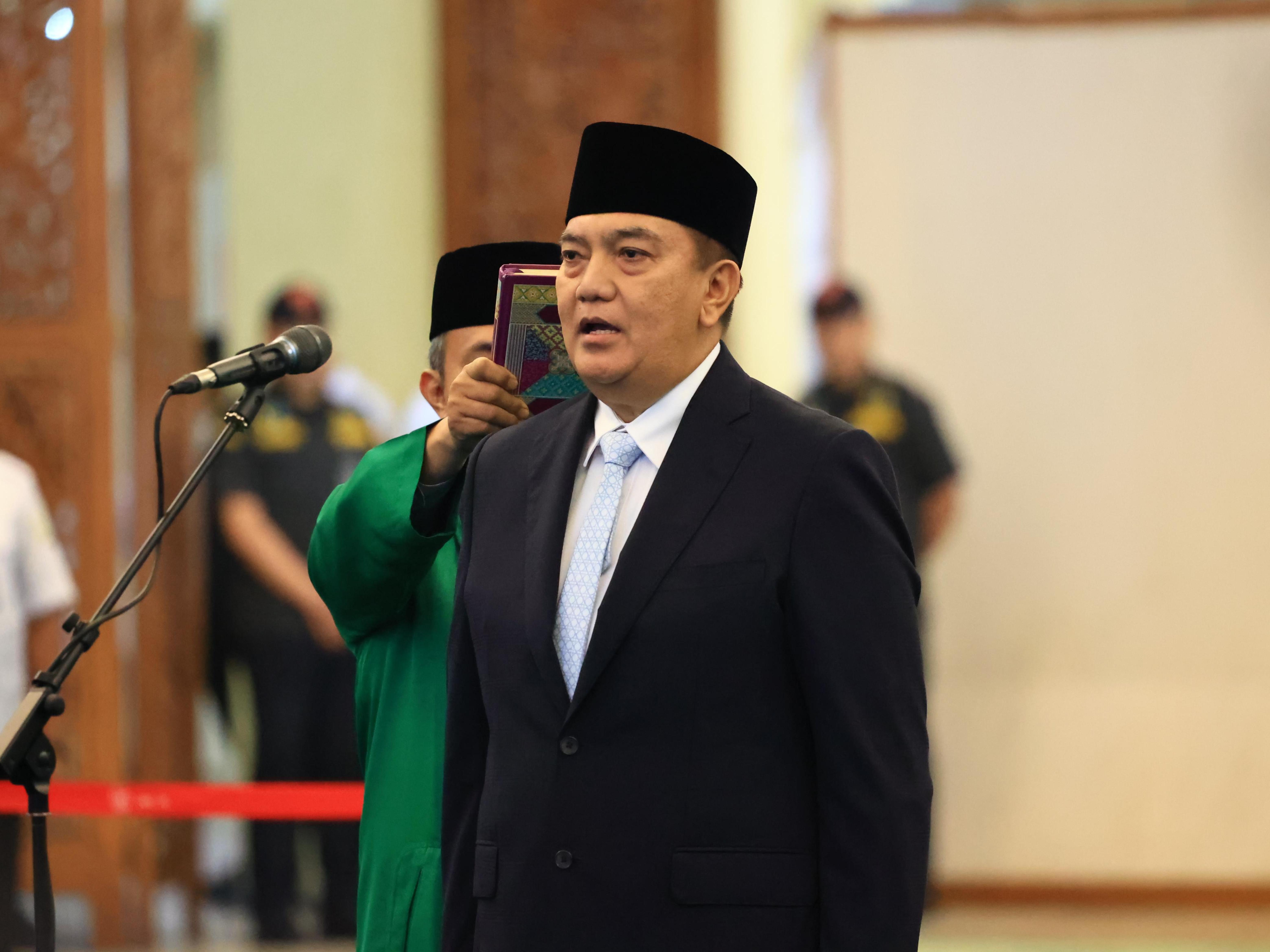 Foto Irjen Mohammad Iqbal Resmi Jabat Sekjen DPD RI