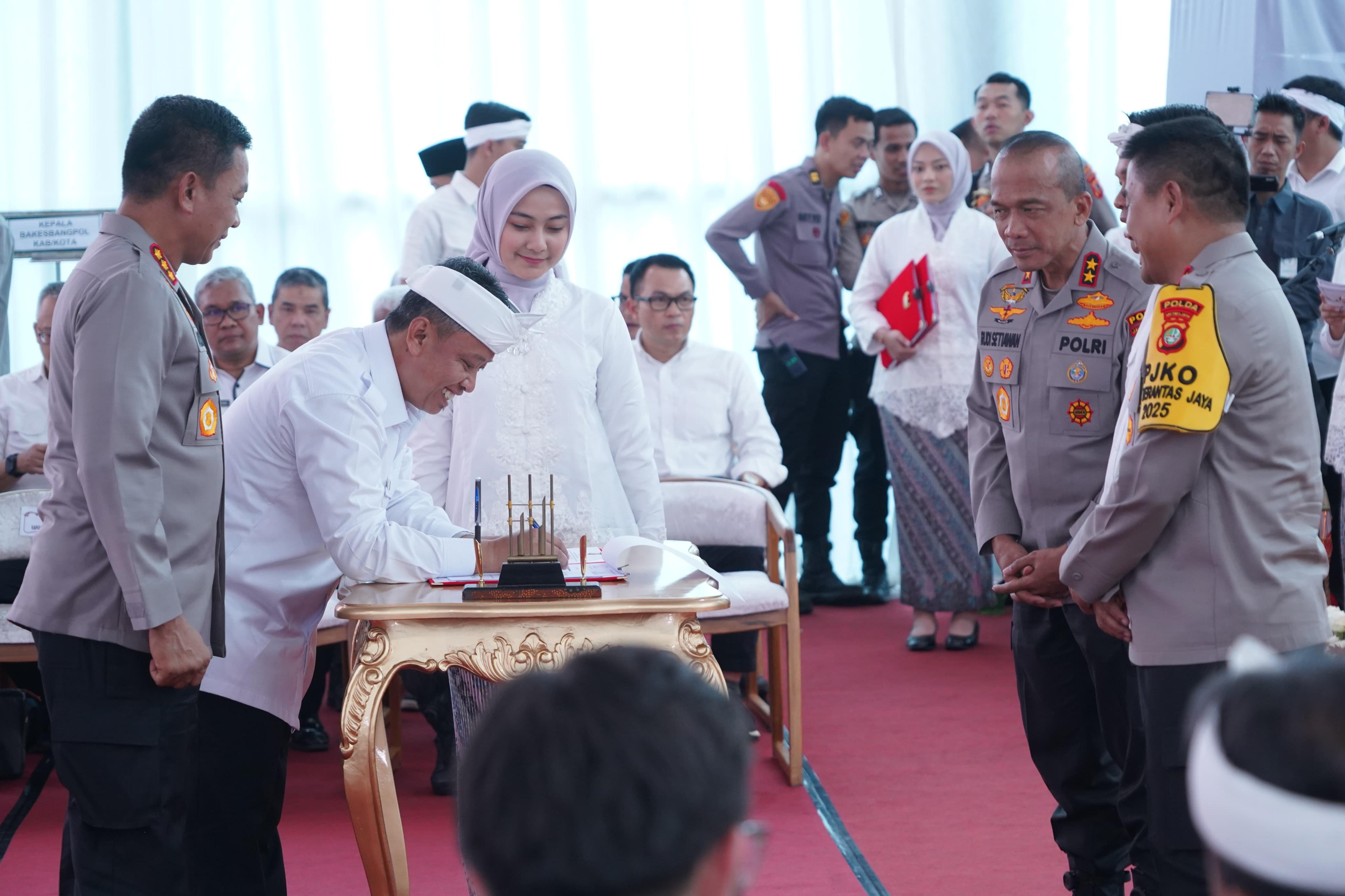 Foto Polda Jabar Jalin Sinergitas Wujudkan Lingkungan Aman, Tertib, dan Tentram