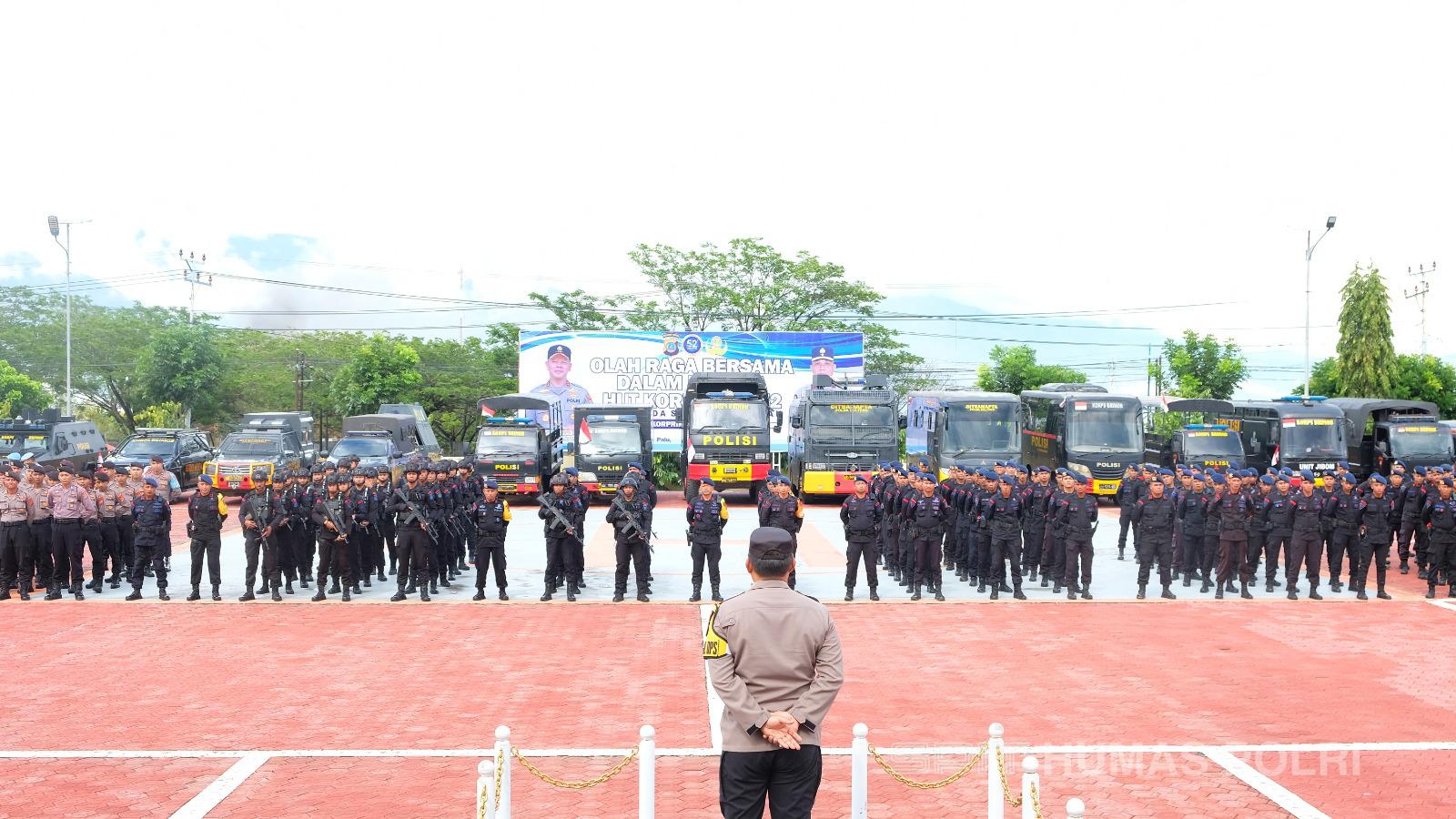 Polda Sulteng Siapkan 1783 Personel Untuk Amankan Tahap Kampanye Pemilu 2024 2492