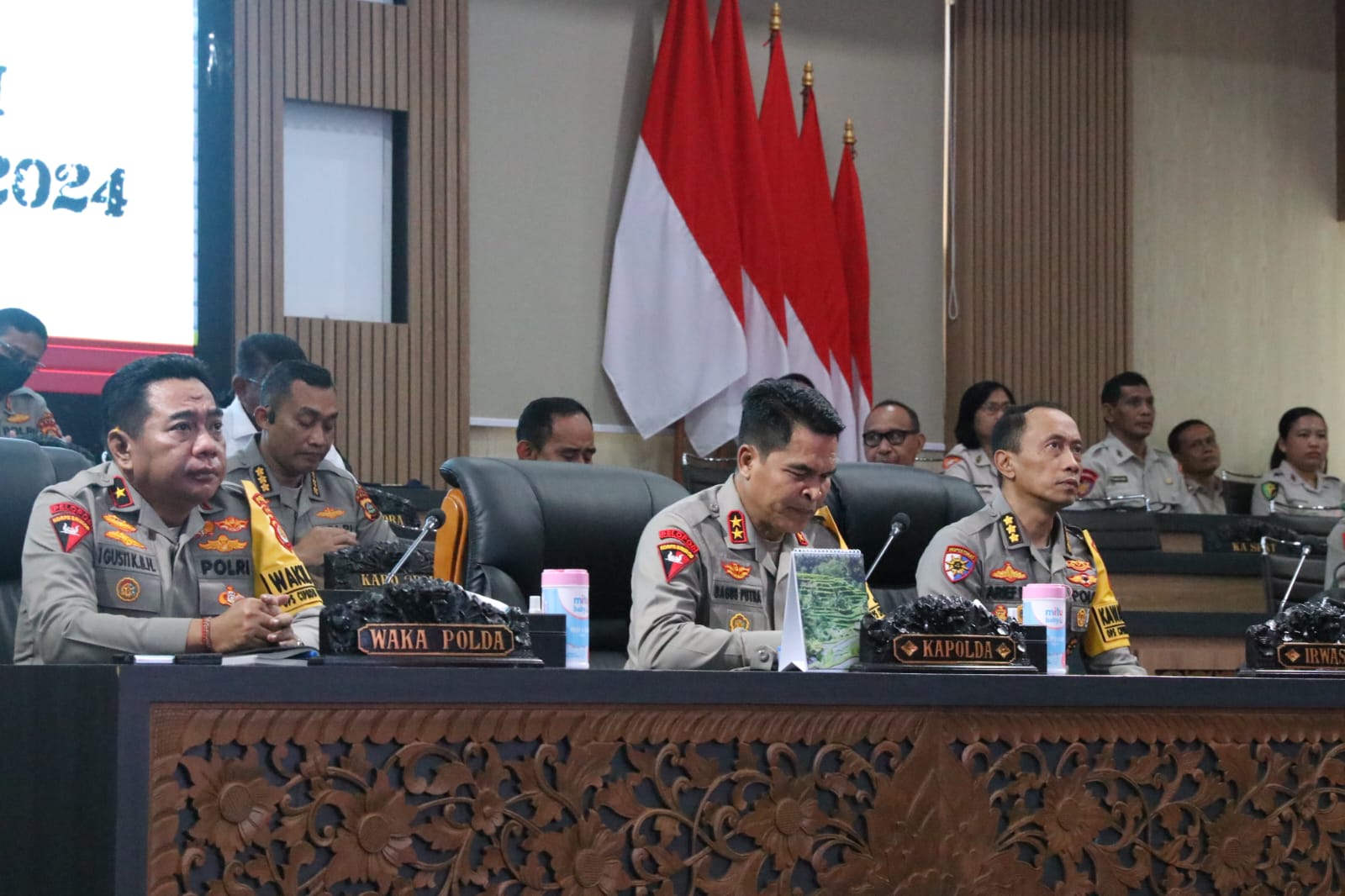 Pembukaan Taklimat Awal Audit Kinerja Itwasda Polda Bali Tahap I T A 2024