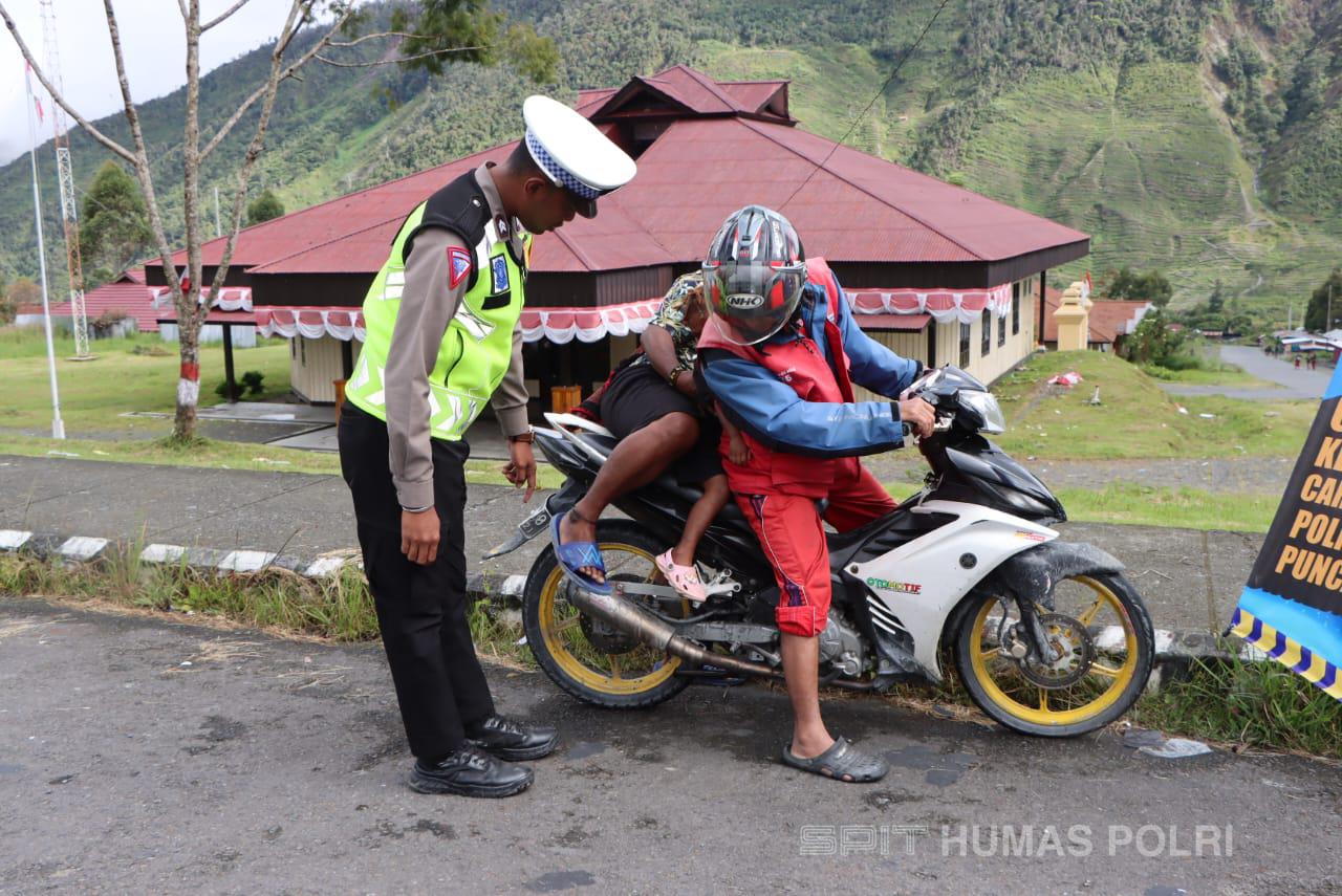 Ops Keselamatan Cartenz 2024, Pengendara Di Puncak Jaya Diimbau Tertib ...