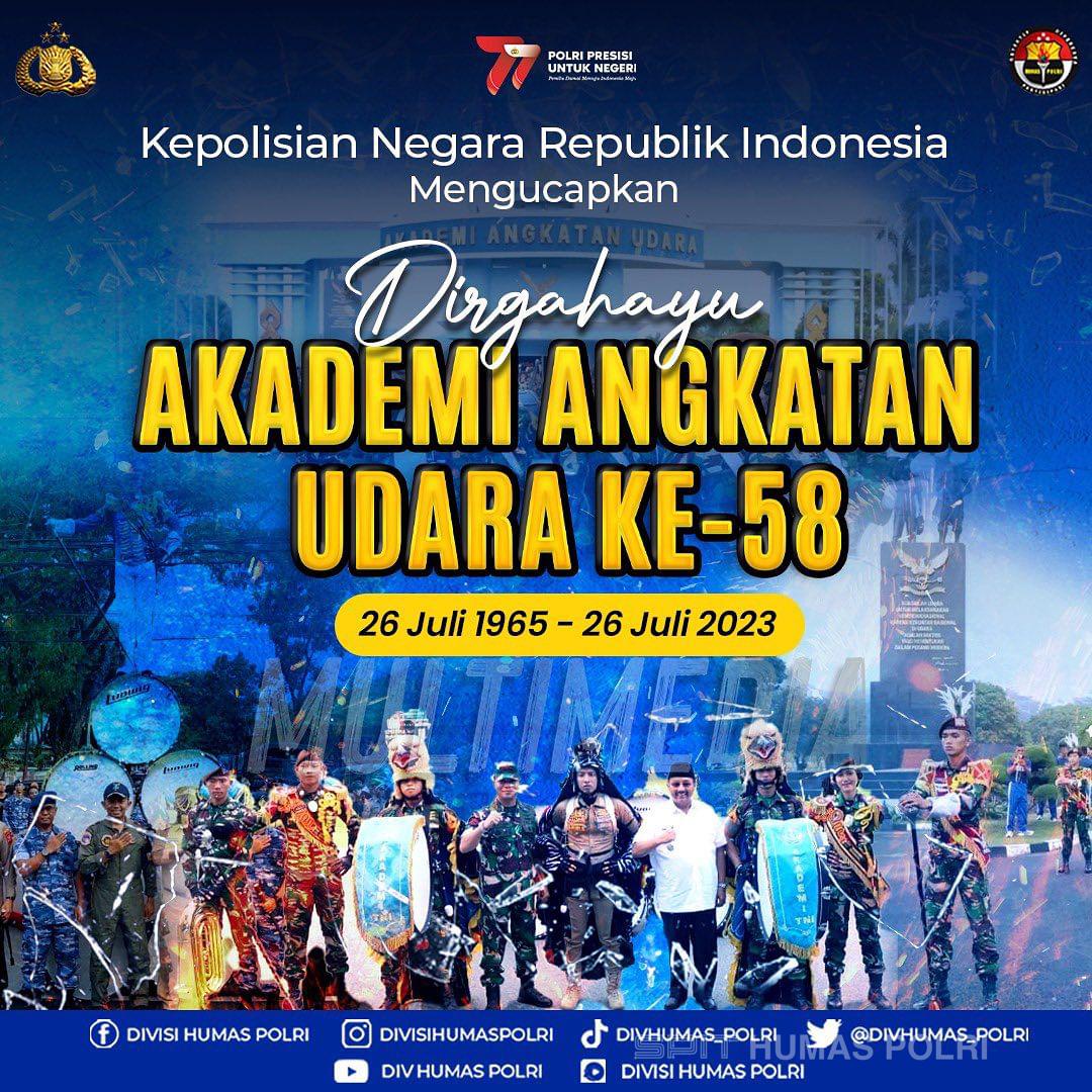 Dirgahayu Akademi Angkatan Udara Ke 58