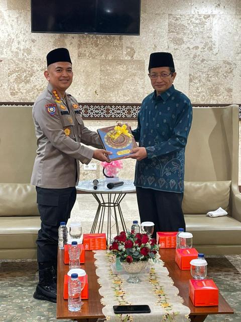 Silaturahi ke tokoh Agama Satgaspus preemtif menuju pemilu damai