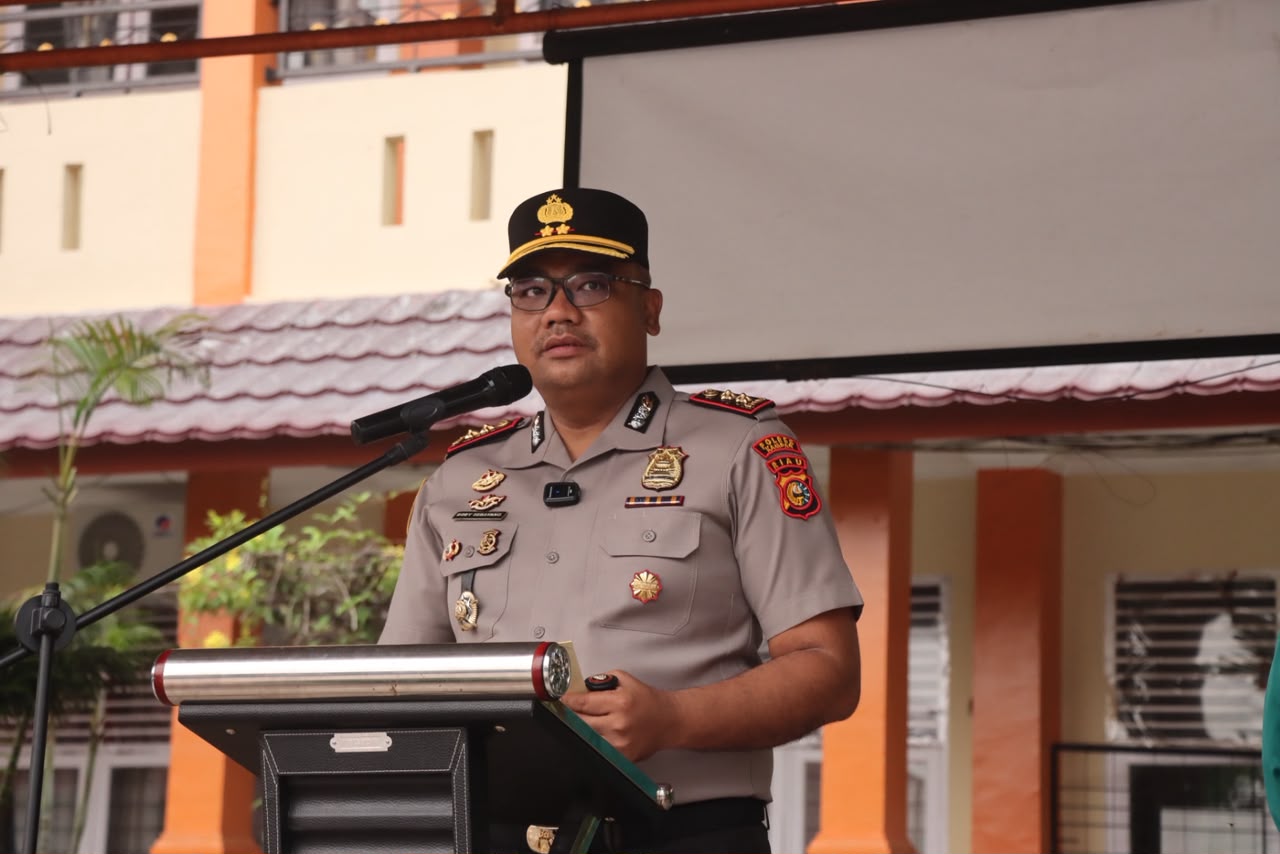 Tanamkan Literasi Digital, Kapolres Kampar Ingatkan Siswa Waspadai Berita Bohong